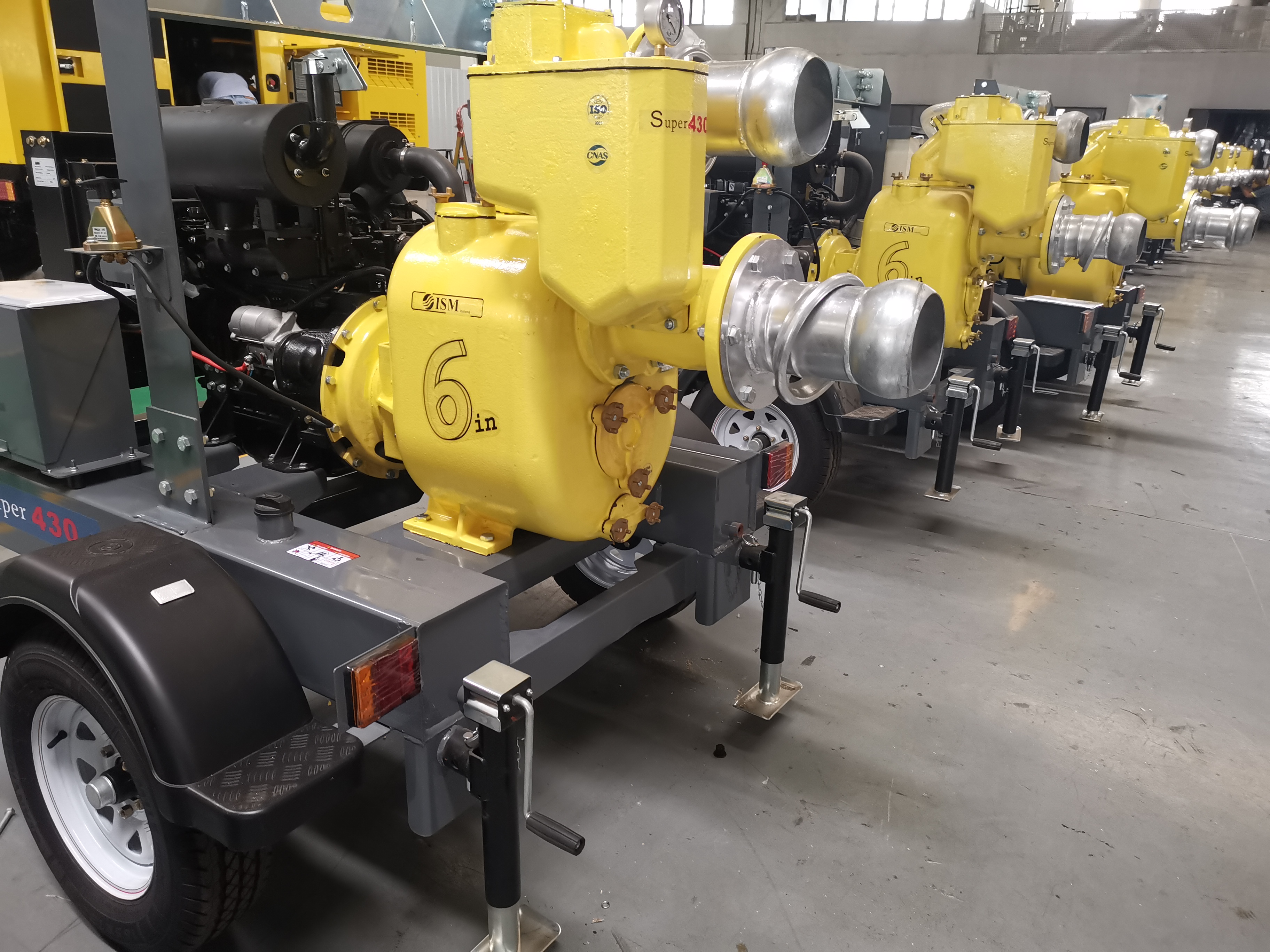 Conjunto de bomba de agua Deutz para drenaje municipal